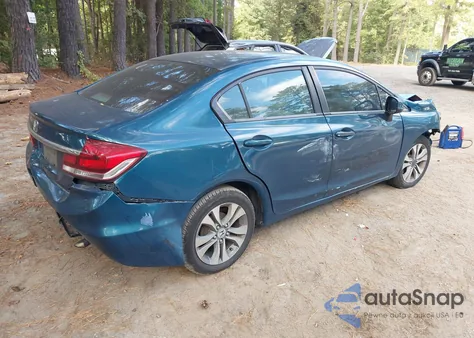 2013 Honda Civic Lx z USA, uszkodzony, nr VIN 2HGFB2F54DH573294